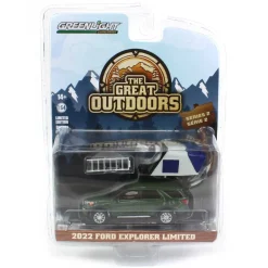 1/64 2022 Ford Explorer with Rooftop Tent, Great Outdoors Series 2