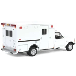 1/64 1992 Ford F-350 Ambulance, White, Hobby Exclusive
