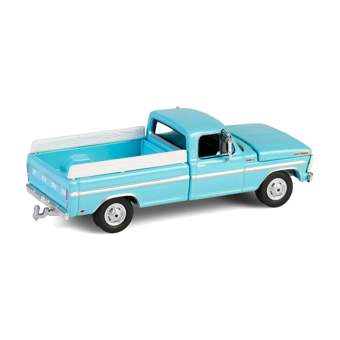 1/64 1969 Ford F-250 Farm & Ranch Special, Reef Aqua, Down on the Farm Series 10