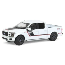 1/64 2018 Ford F-150 Lariat FX4 Special Edition, White, All-Terrain Series 14