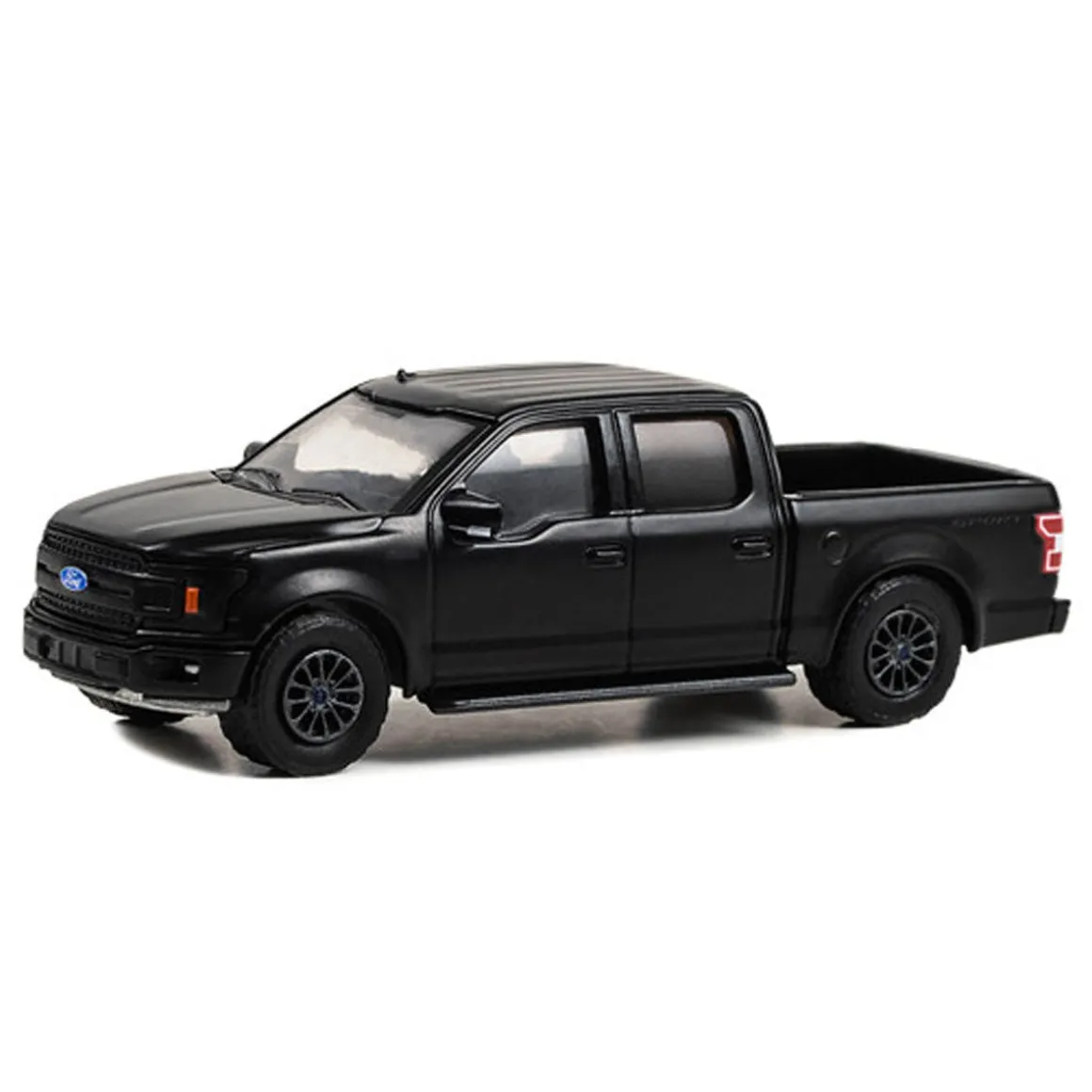 1/64 2019 Ford F-150 Lariat Sport, Black Bandit Series 28