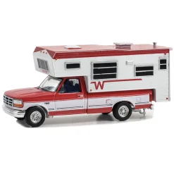 1/64 1995 Ford F-250 Long Bed with Winnebago Slide-In Camper, Hobby Exclusive