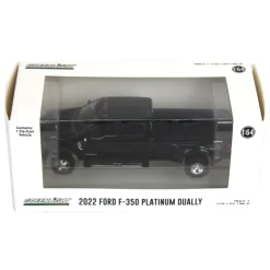 1/64 2022 Ford F-350 Platinum, Metallic Black, Surplus Goodies Exclusive