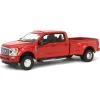 1/64 2020 Ford F-450 Platinum Super Duty Dually Pickup Truck, Rapid Red, Town & Country Exclusive