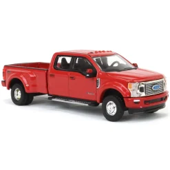 1/64 2020 Ford F-450 Platinum Super Duty Dually Pickup Truck, Rapid Red, Town & Country Exclusive