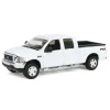 1/64 2004 Ford F-250 Super Duty Crew Cab Pickup Truck, Winter White, LP Diecast Garage Exclusive