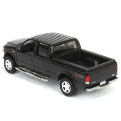 1/64 2004 Ford F-250 Super Duty Crew Cab Pickup Truck, Black, LP Diecast Garage Exclusive