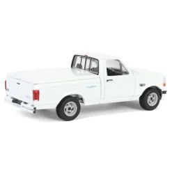 1/64 1994 Ford F-150 SVT Lightning with Tonneau Bed Cover, White, Hobby Exclusive