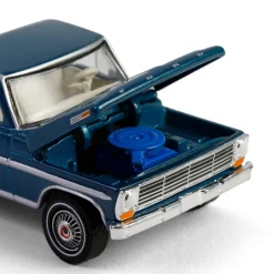 1/64 1967 Ford F-250 with Enclosed Car Hauler & 1966 Ford Thunderbird, Thelma & Louise, Hollywood Hitch & Tow Series 13
