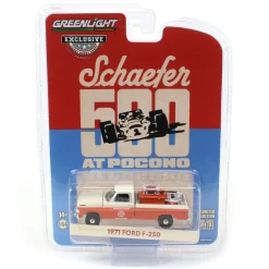 1/64 1971 Ford F-250 with Fire Equipment, 1971 Schaefer 500 Pocono Official Truck