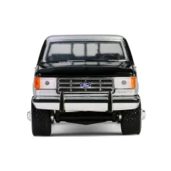 1/64 1990 Ford F-250 with Tool Box, Raven Black & Medium Silver Metallic Combination Two-Tone, Down on the Farm Series 10