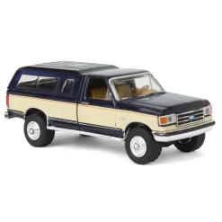 1/64 1991 Ford F-150 XLT Lariat with Camper Shell & Spare Tires, Hobby Shop Series 16