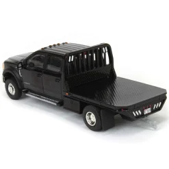 1/64 2020 Ford F-450 XLT Super Duty Dually Flatbed, Agate Black, Town & Country Exclusive