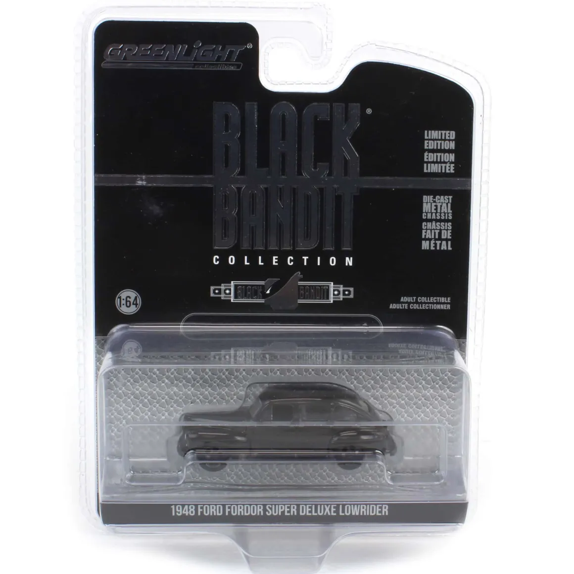 1/64 1948 Ford Fordor Super Deluxe Lowrider, Black Bandit Series 29