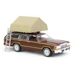 1/64 1979 Ford LTD Country Squire with Cartop Sleeper Tent, Great Outdoors Series 2