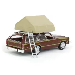 1/64 1979 Ford LTD Country Squire with Cartop Sleeper Tent, Great Outdoors Series 2