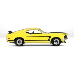 1/64 1969 Ford Mustang Boss 302, Scottsdale 2024, Bright Yellow, Barrett-Jackson Series 15