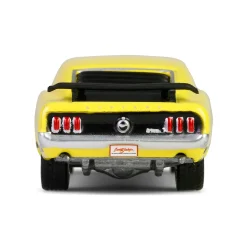 1/64 1969 Ford Mustang Boss 302, Scottsdale 2024, Bright Yellow, Barrett-Jackson Series 15