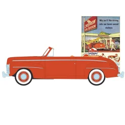 1/64 1946 Ford Super Deluxe Convertible, Chevron Supreme, Vintage Ad Cars Series 10