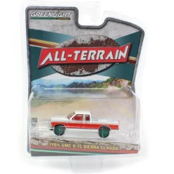 1/64 1984 GMC S-15 Sierra Classic 4x4 Apple Red and Frost, All Terrain Series 14--CHASE UNIT