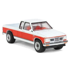 1/64 1984 GMC S-15 Sierra Classic 4x4, Apple Red & Frost, All-Terrain Series 14