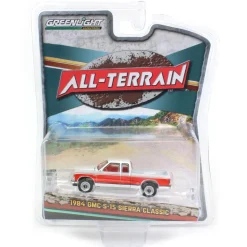 1/64 1984 GMC S-15 Sierra Classic 4x4, Apple Red & Frost, All-Terrain Series 14