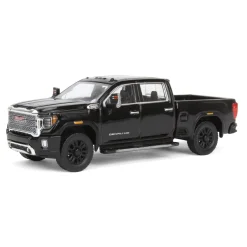 1/64 2022 GMC Sierra 2500 Denali, Onyx Black, Karson Diecast Exclusive