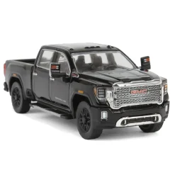 1/64 2022 GMC Sierra 2500 Denali, Onyx Black, Karson Diecast Exclusive