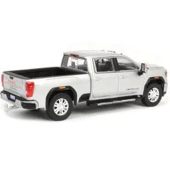 1/64 2022 GMC Sierra 2500 Denali, Quick Silver Metallic, Karson Diecast Exclusive