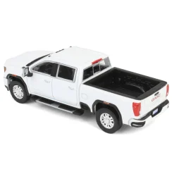 1/64 2022 GMC Sierra 2500 Denali, Summit White, Karson Diecast Exclusive