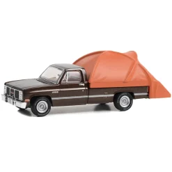 1/64 1986 GMC Sierra Classic 1500 with Modern Truck Bed Tent, The Great Outdoors Series 3