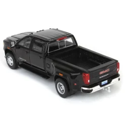 1/64 2022 GMC Sierra 3500HD Pro Dually, Onyx Black, Karson Diecast Exclusive