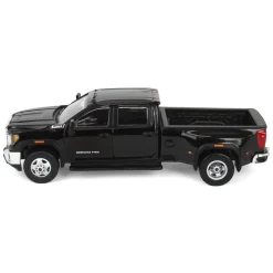 1/64 2022 GMC Sierra 3500HD Pro Dually, Onyx Black, Karson Diecast Exclusive