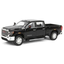 1/64 2022 GMC Sierra 2500HD SLT, Ebony Twilight Metallic, Karson Diecast Exclusive