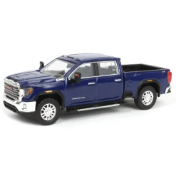 1/64 2022 GMC Sierra 2500HD SLT, Pacific Blue, Karson Diecast Exclusive