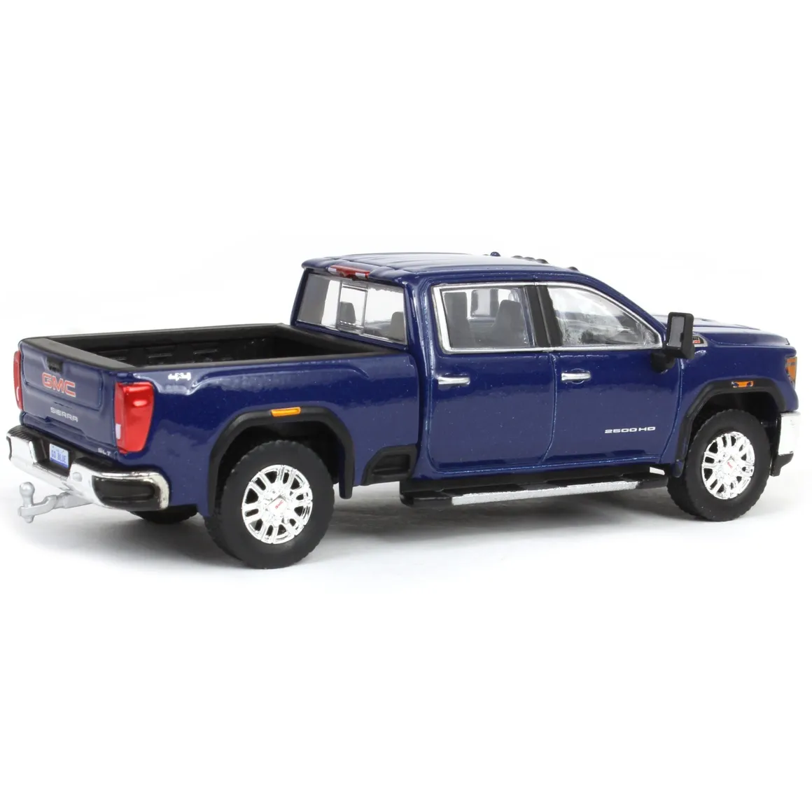 1/64 2022 GMC Sierra 2500HD SLT, Pacific Blue, Karson Diecast Exclusive