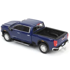 1/64 2022 GMC Sierra 2500HD SLT, Pacific Blue, Karson Diecast Exclusive