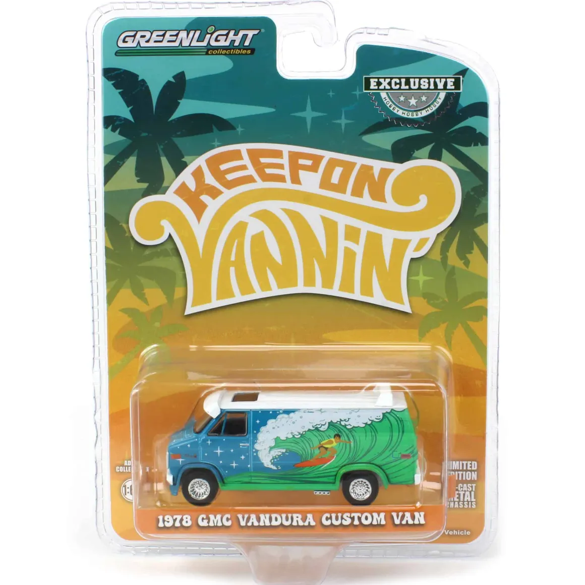 1/64 1978 GMC Vandura Custom Van, Surf Decoration, Vannin', Hobby Exclusive