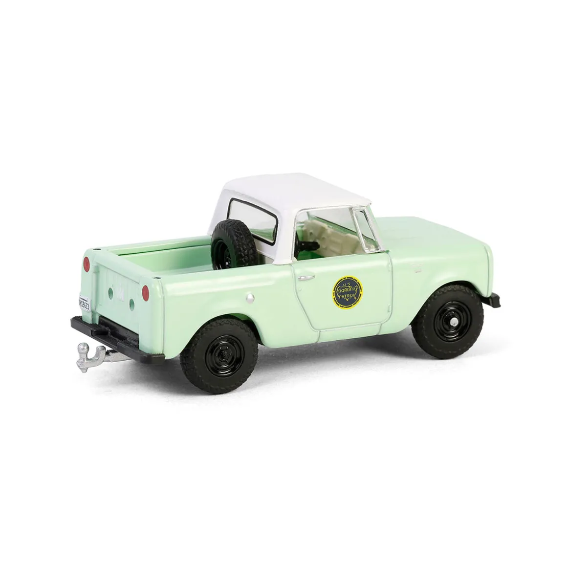 1/64 1969 Harvester Scout Half Cab, US Customs & Border Patrol, Hot Pursuit Special Edition