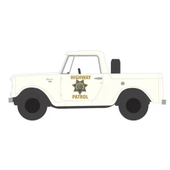 1/64 1964 Harvester Scout Half Cab, California Highway Patrol, Hot Pursuit Series 46
