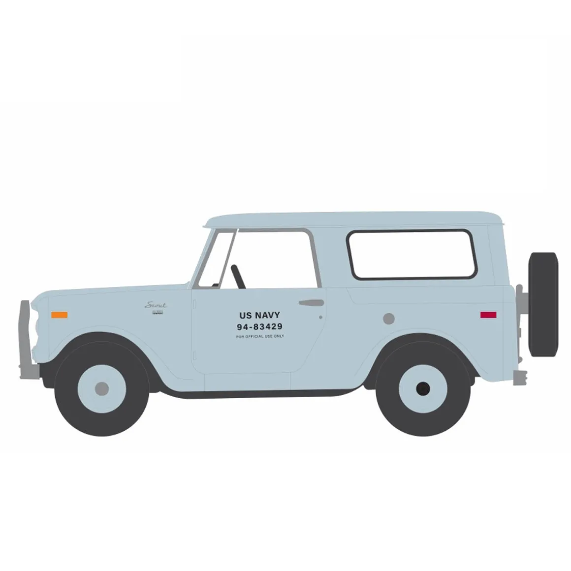 1/64 1970 Harvester Scout, US Navy, Battalion 64 Series 4