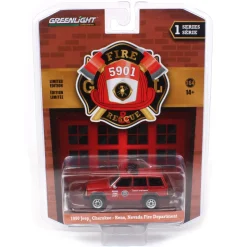 1/64 1990 Jeep Cherokee Reno, Nevada Fire Department, Fire & Rescue Series 1
