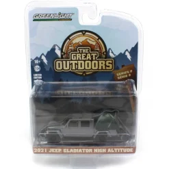 1/64 2021 Jeep Gladiator High Altitude with Bed Tent, Great Outdoors Series 2