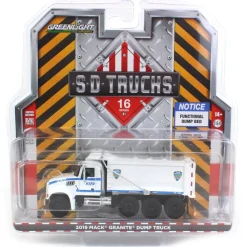 1/64 2019 Mack Granite Dump Truck, NYPD, SD Series 16