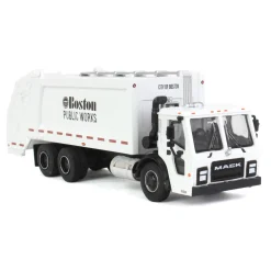 1/64 2020 Mack LR Rear Loader Refuse Truck, Boston Public Works, SD Series 16