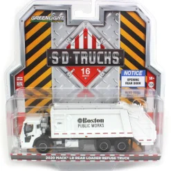 1/64 2020 Mack LR Rear Loader Refuse Truck, Boston Public Works, SD Series 16