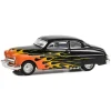 1/64 1949 Mercury Eight 2-Door Coupe, Black with Flames, Hobby Exclusive