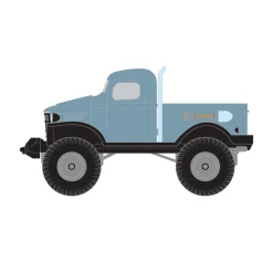 1/64 1941 Military Half Ton 4x4, Slate Blue, All-Terrain Series 17