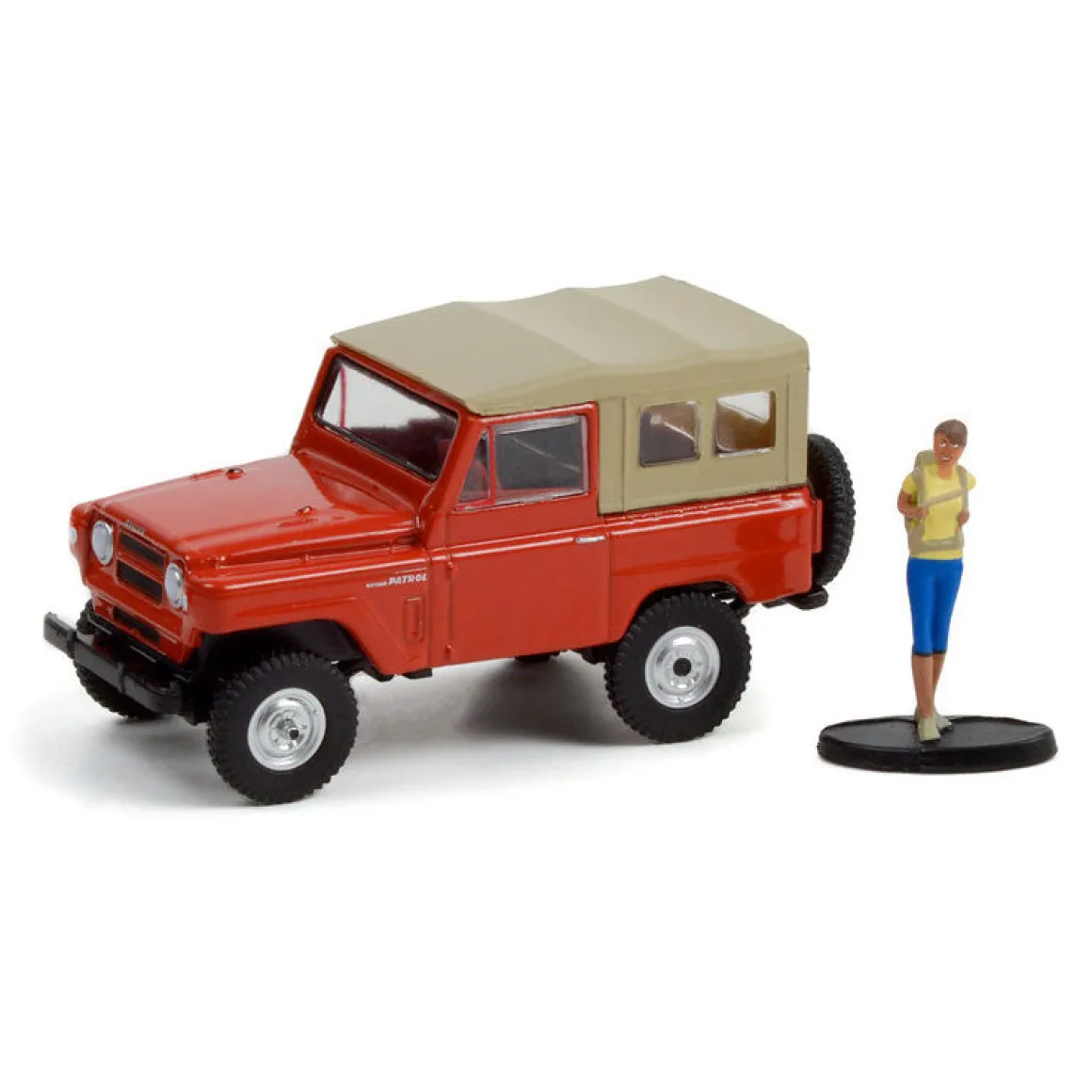 1/64 1975 Nissan Patrol with Backpacker, Hobby Shop Series 12