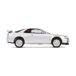 1/64 1999 Nissan Skyline V-Spec R34, Sonic Silver, 25th Anniversary, Anniversary Collection Series 17